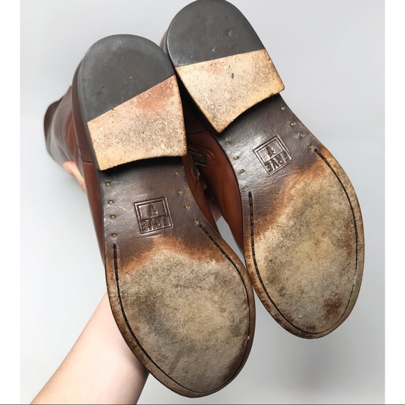 Frye Anthropologie Over the Knee Leather Boots - Picture 10 of 12